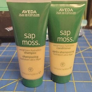AVEDA Sap Moss Shampoo and Conditioner - Green and Cream